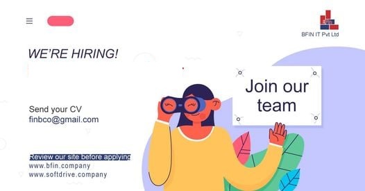 bfin company-job offer